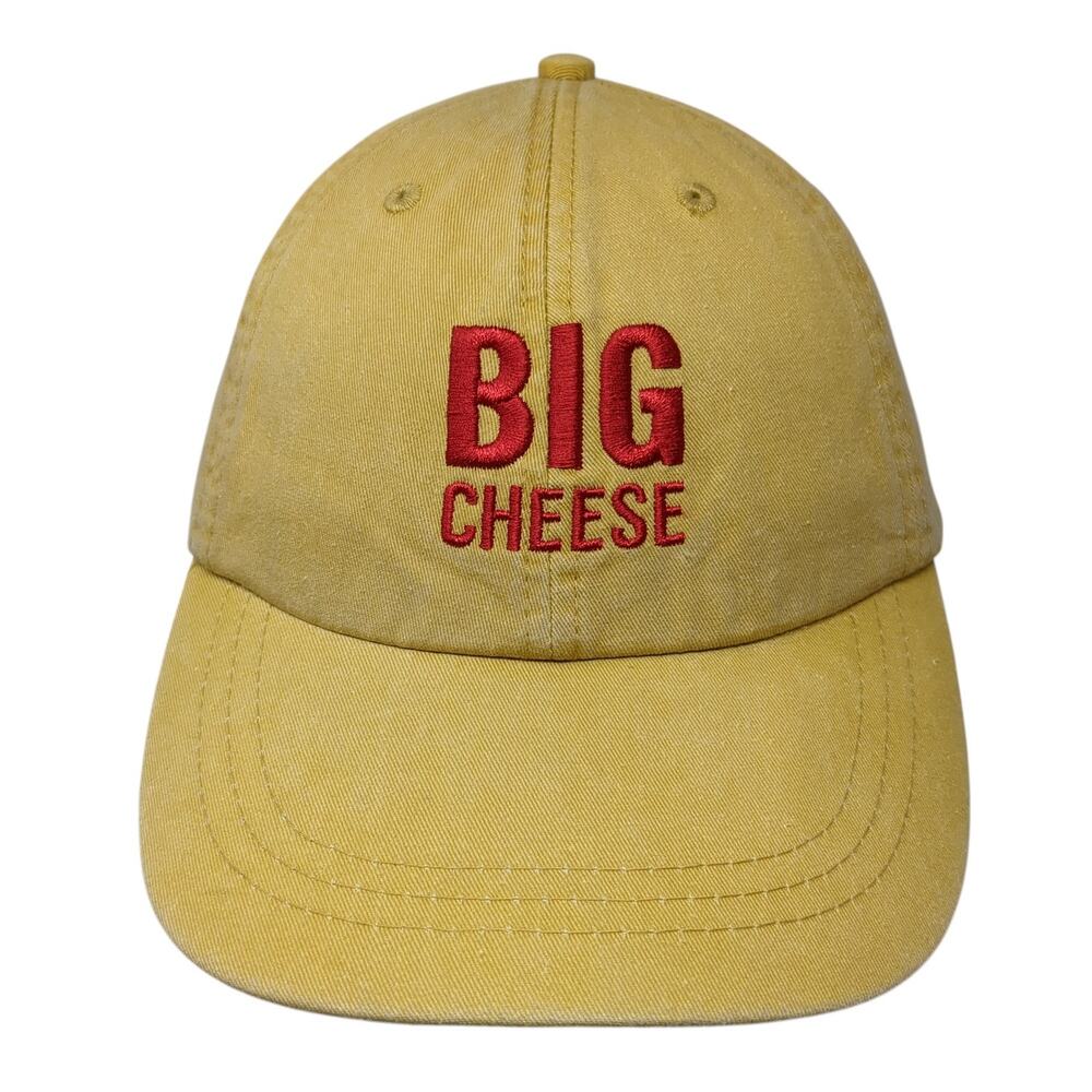 Big Cheese Murray's Slideback Baseball Cap Yellow One Size Adjustable Adams